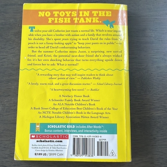 Set of 4.  Cynthia Lord paperback books - Picture 3 of 10